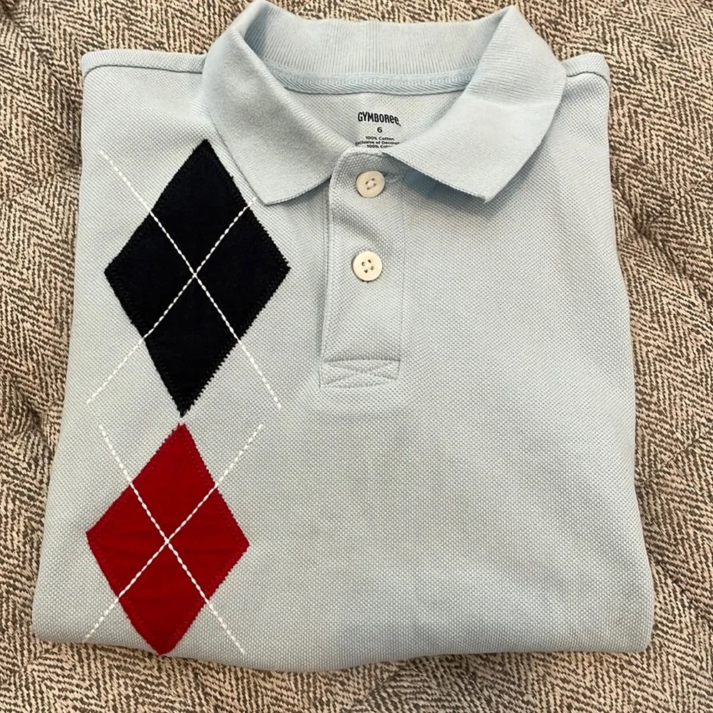 Gymboree short sleeve polo size 6